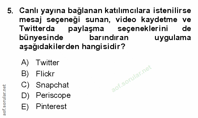 Soru 5