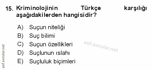 Soru 15