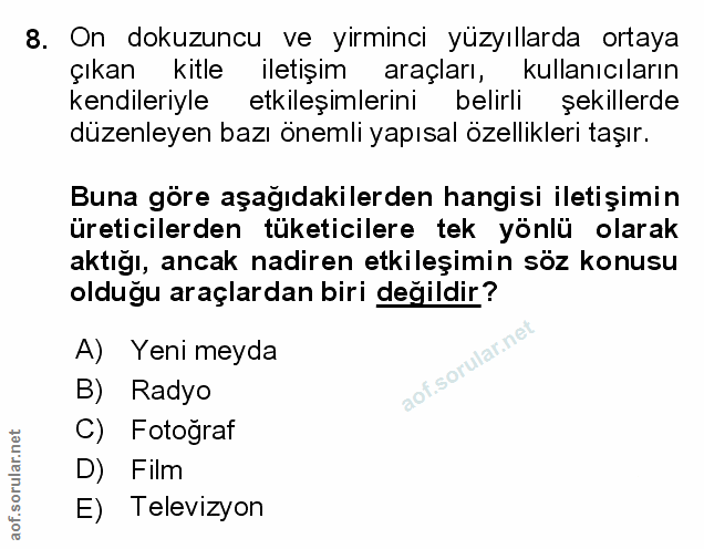 Soru 8
