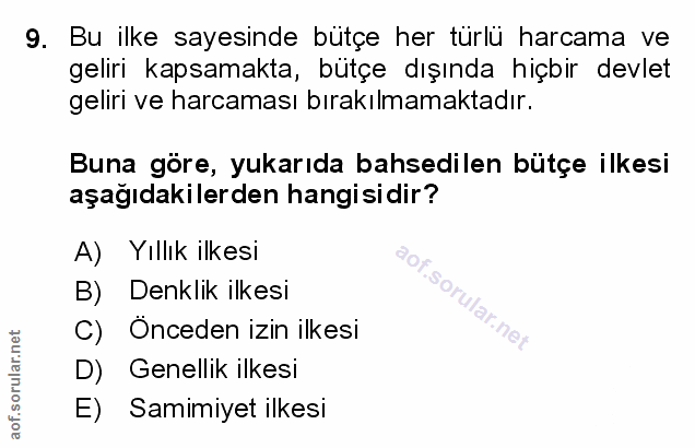 Soru 9