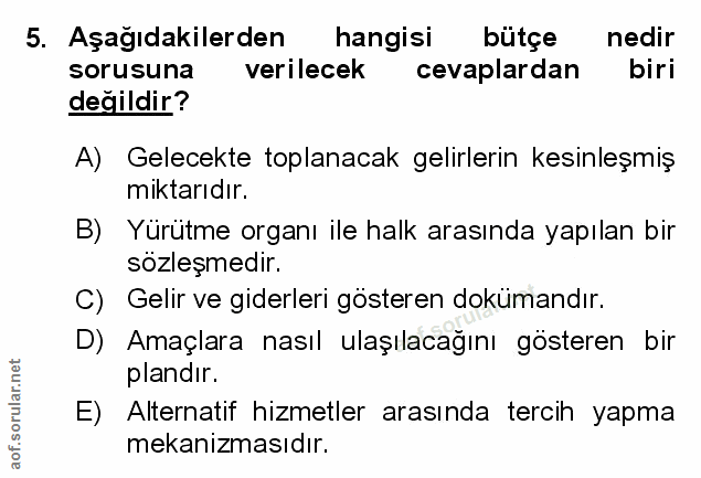 Soru 5