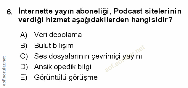 Soru 6