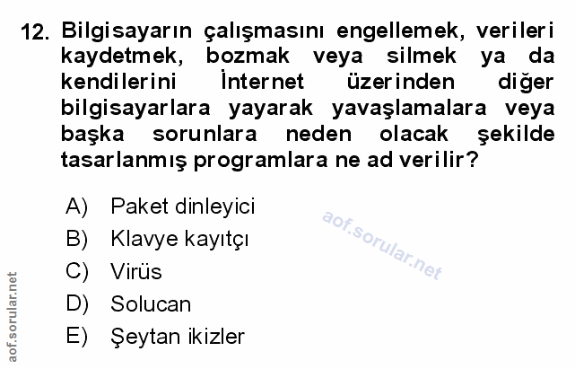 Soru 12
