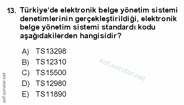 Soru 13