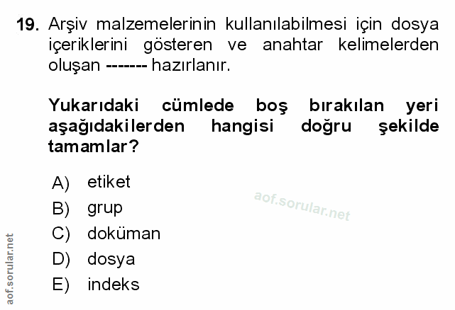 Soru 19