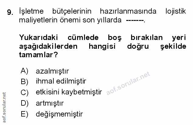 Soru 9