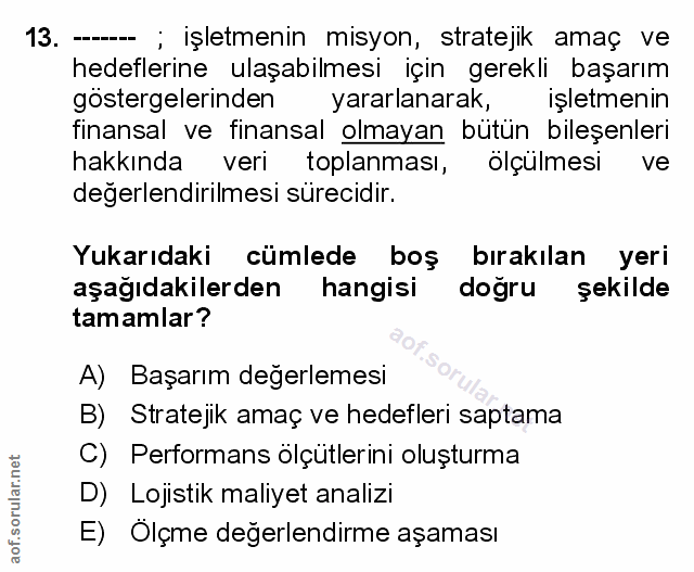 Soru 13