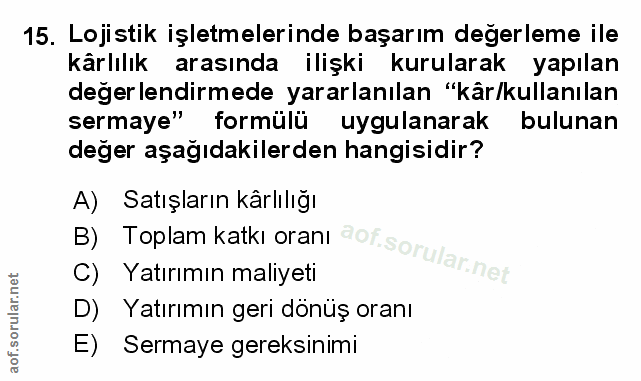 Soru 15