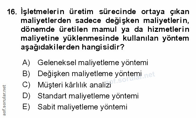 Soru 16