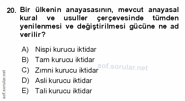 Soru 20