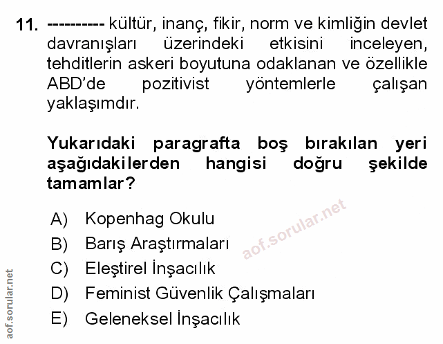 Soru 11