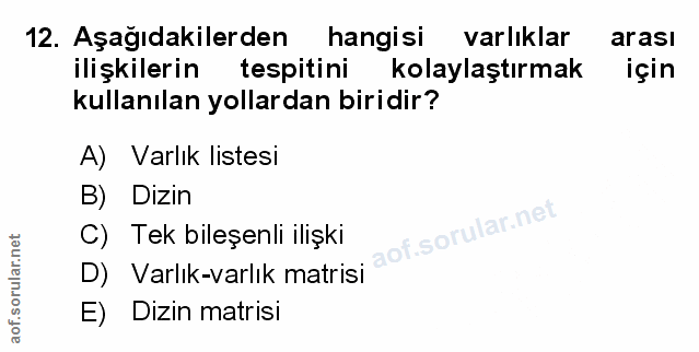 Soru 12