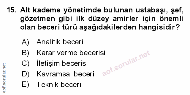 Soru 15