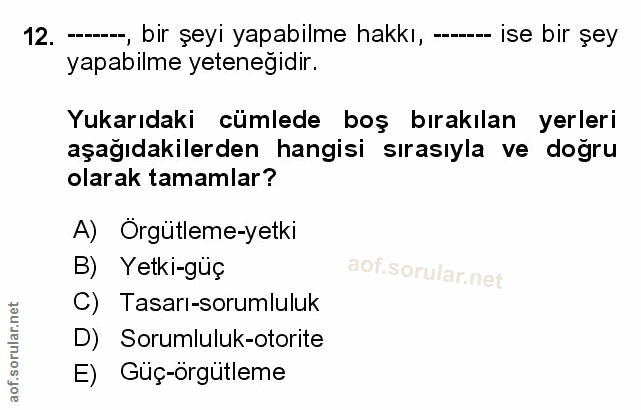 Soru 12