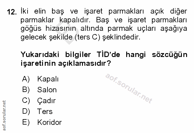 Soru 12