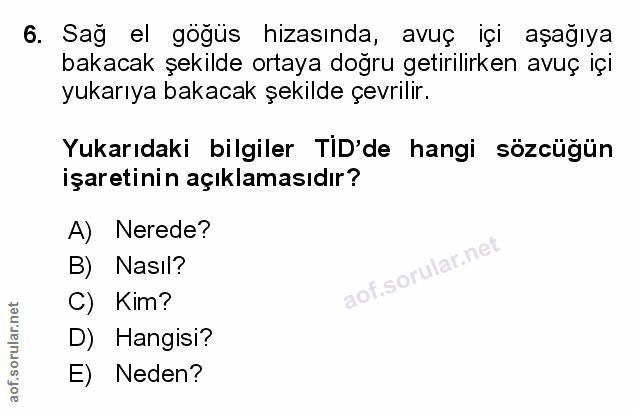 Soru 6