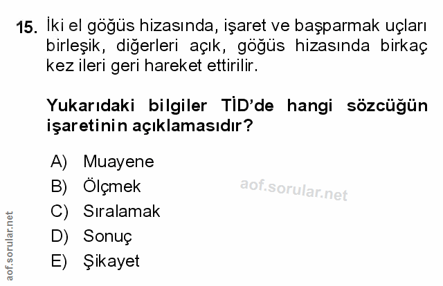 Soru 15