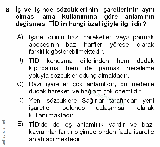 Soru 8