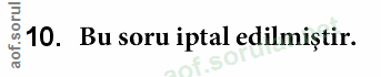 Soru 10