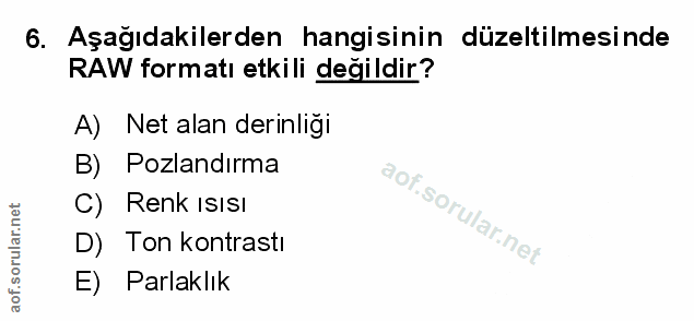 Soru 6