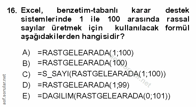 Soru 16