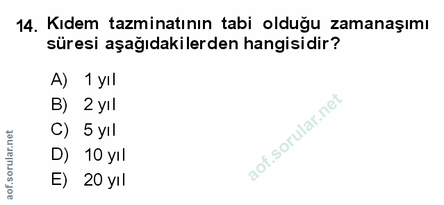 Soru 14