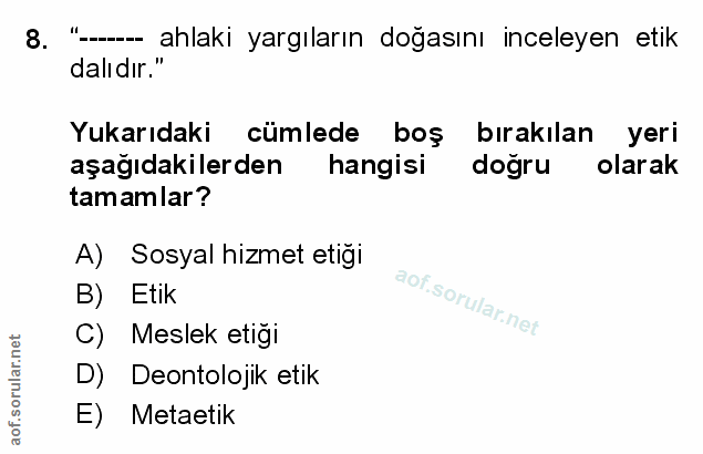 Soru 8