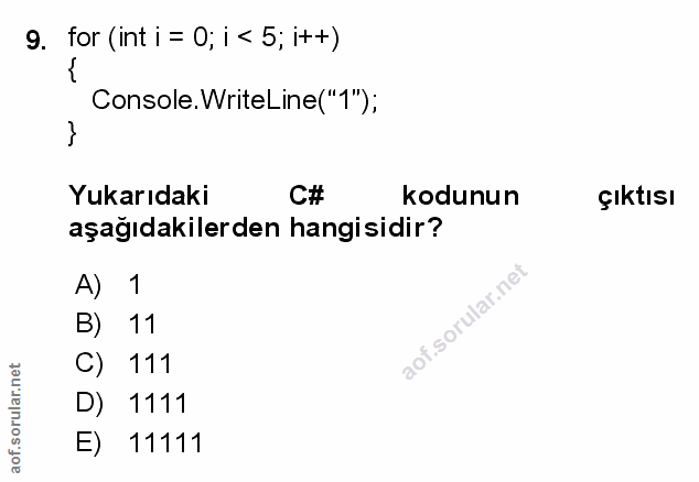 Soru 9