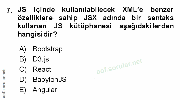 Soru 7
