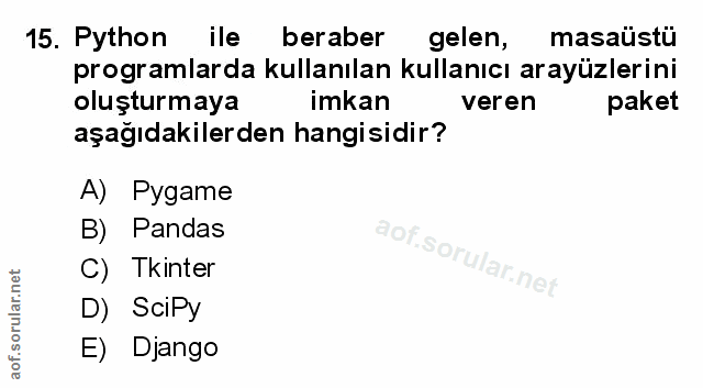 Soru 15