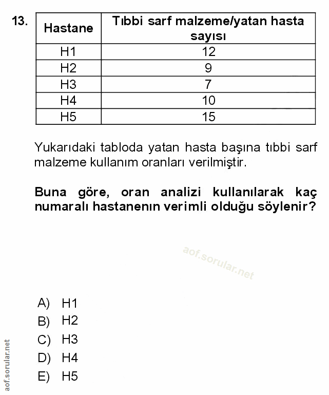 Soru 13