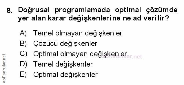 Soru 8