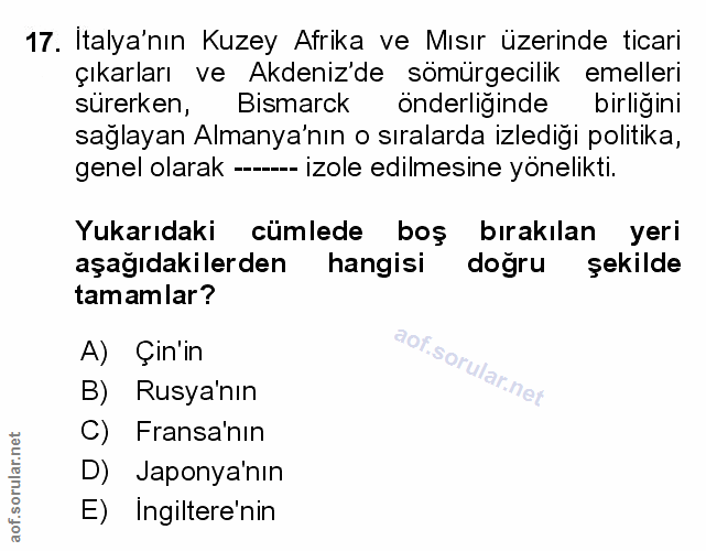 Soru 17