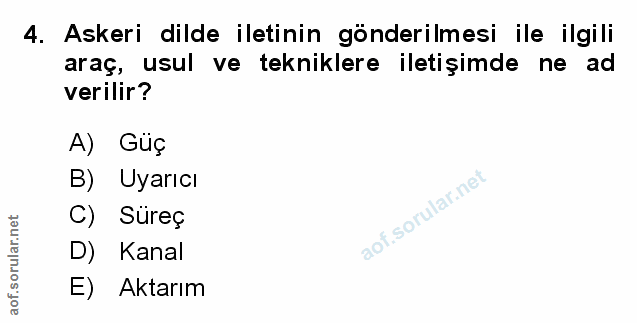 Soru 4