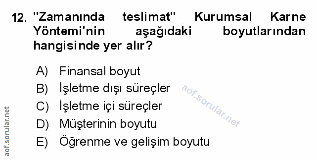 Soru 12