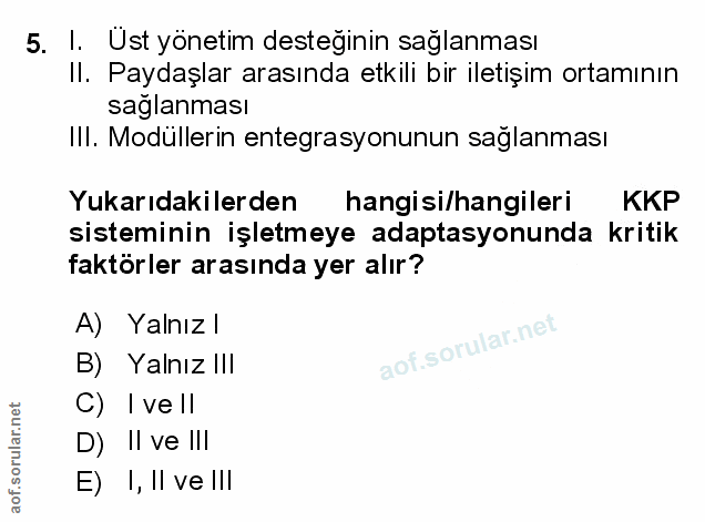 Soru 5