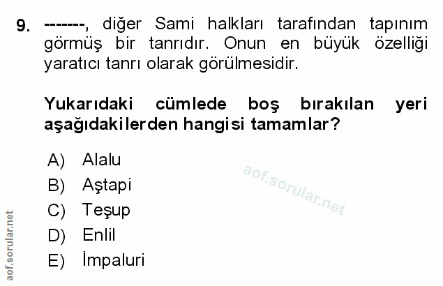 Soru 9