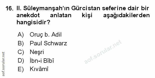 Soru 16