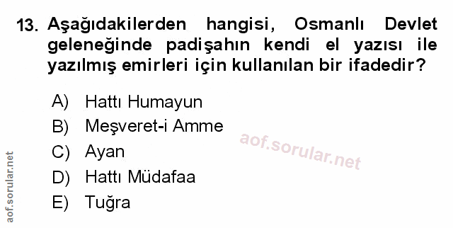 Soru 13
