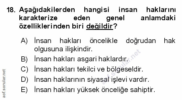 Soru 18