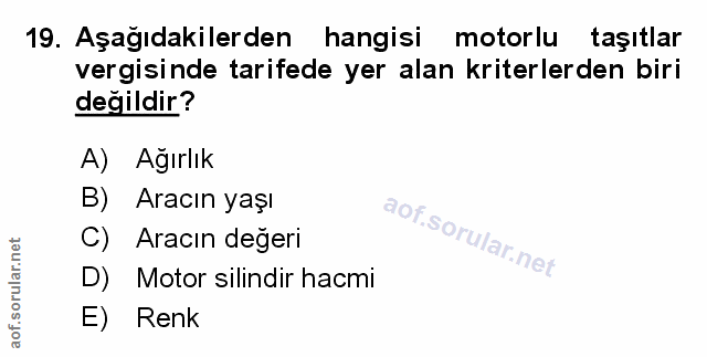 Soru 19