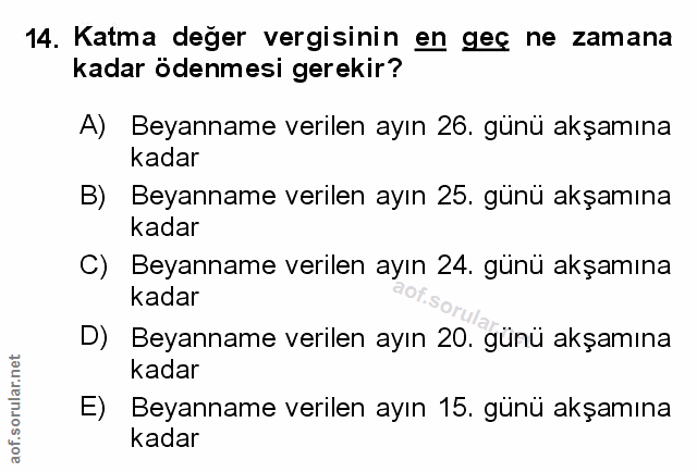 Soru 14