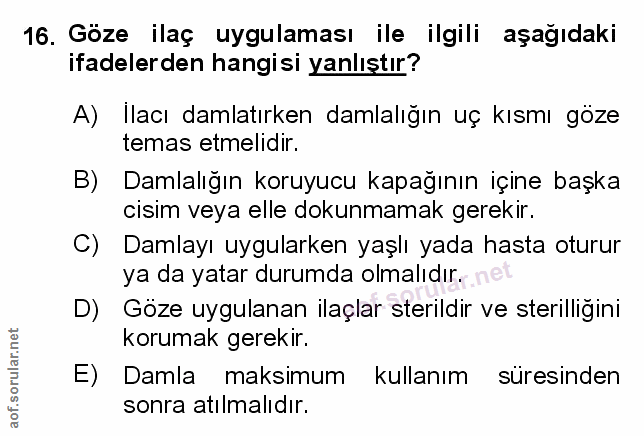 Soru 16