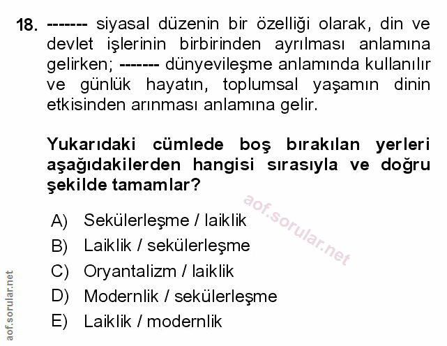 Soru 18