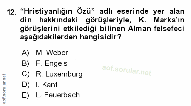 Soru 12