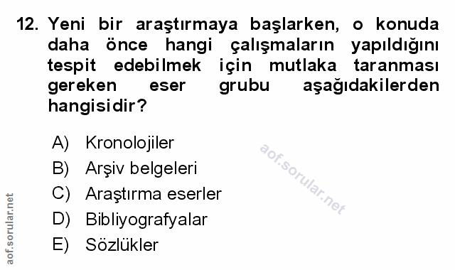 Soru 12