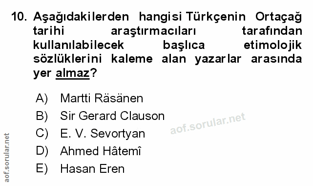Soru 10