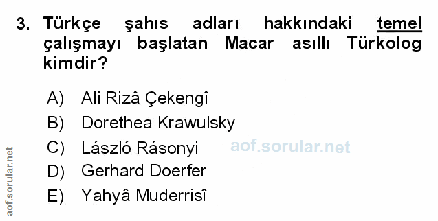 Soru 3