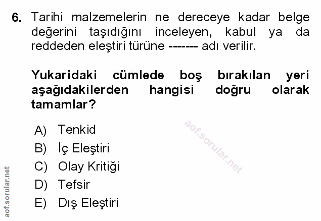 Soru 6