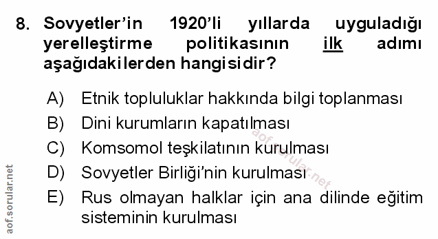 Soru 8